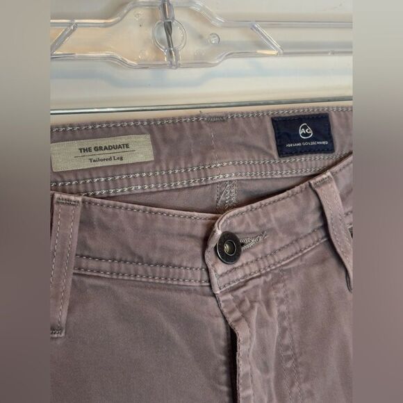 Adriano Goldschmidt GUC gray tailored leg pants Size 32 X 32 - Picture 2 of 7